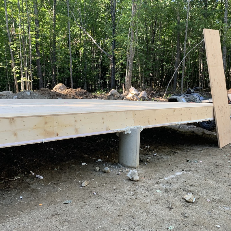 Plancher sur 